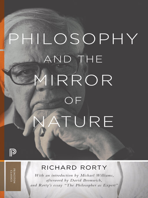 Title details for Philosophy and the Mirror of Nature by Richard Rorty - Available